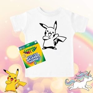 coloring t-shirts for kids activities